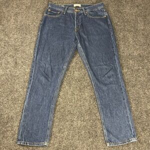 Jack & Jones Comfort Mike Jeans Mens 32x30 Blue Straight Relaxed Fit